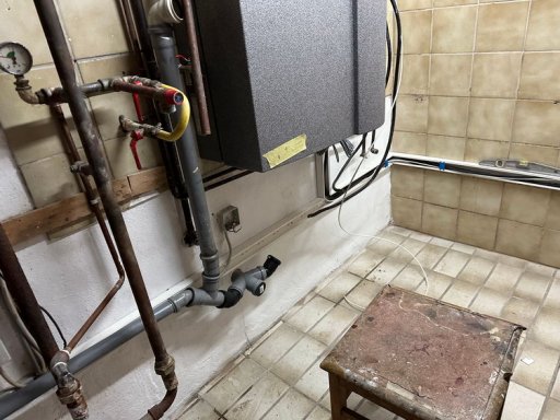 hydraulikmodul bei montage